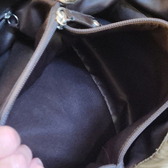 Coach Brown and Tan Leather Shoulder Bag F15510 - Picture 13 of 16